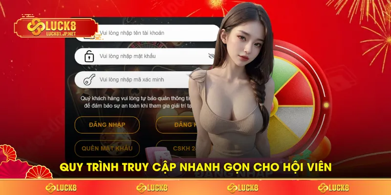 Quy trình truy cập nhanh gọn cho hội viên